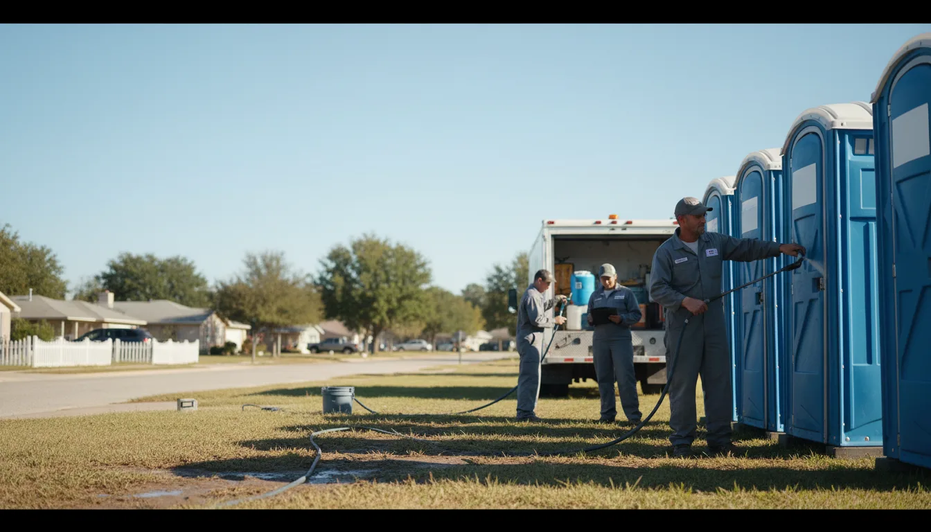 Long-Term Portable Toilet Rental in Sullivan, IN near me